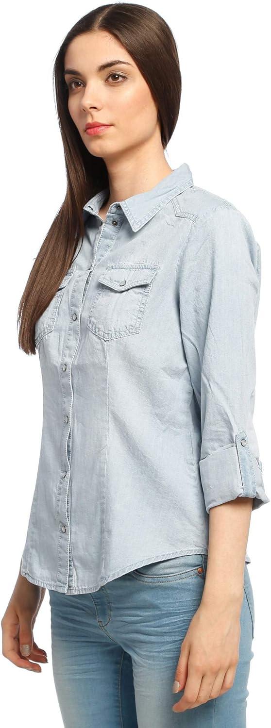 imageONLY Rock Chemise maternit uni Manches Longues Femme