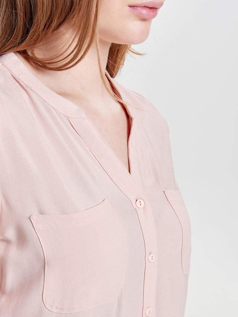 imageOnly Onlfirst Ls Pocket Shirt Noos WVN Blouse Femme