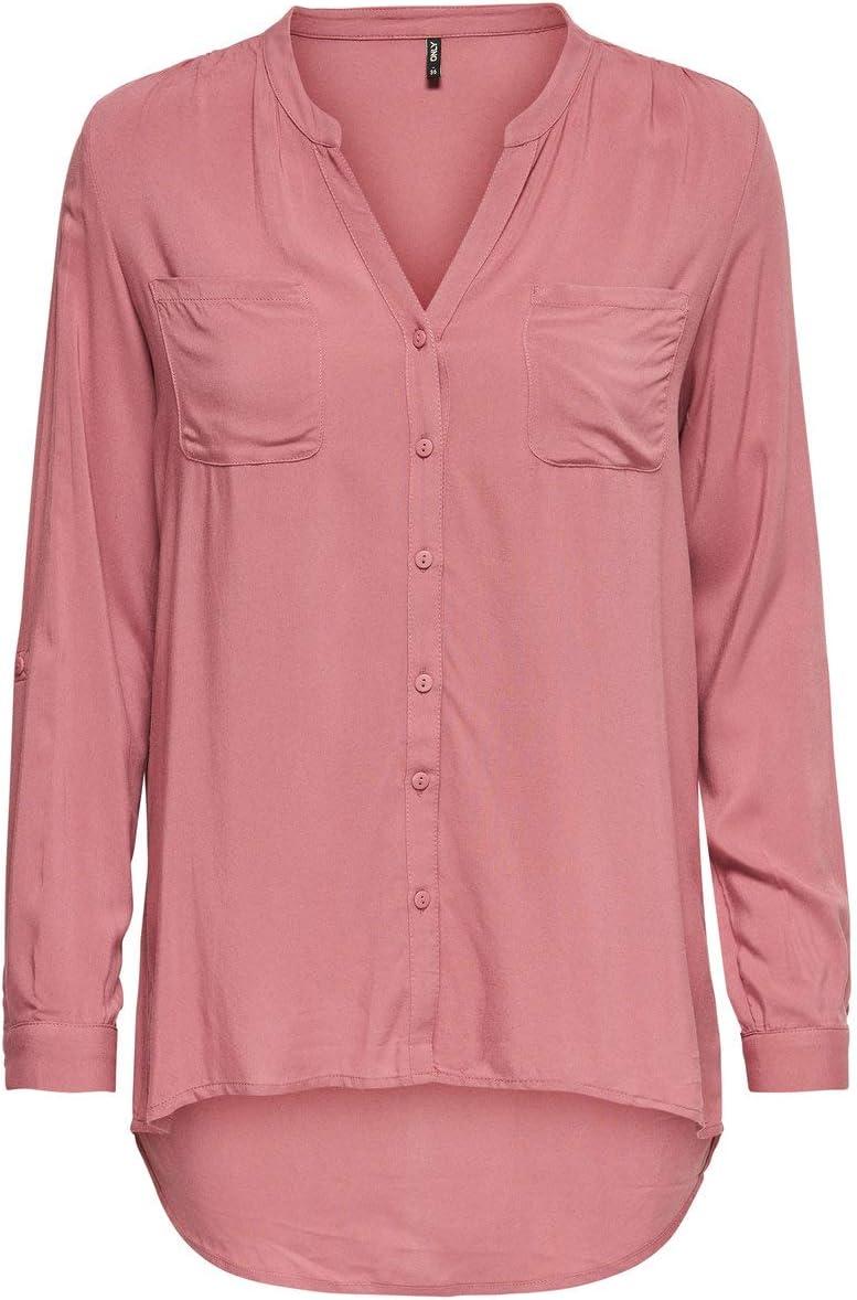 imageOnly Onlfirst Ls Pocket Shirt Noos WVN Blouse Femme
