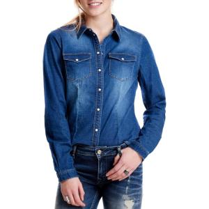 Only Onlrock It Fit DK Stre DNM Shirt Qyt Chemise Femme