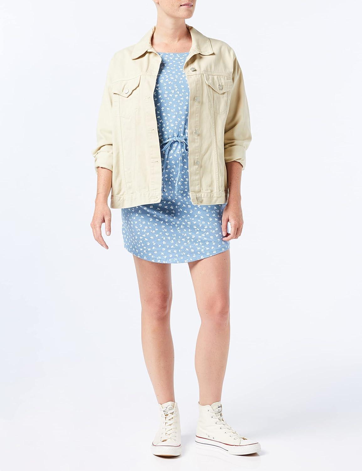 image:imageONLY ONLMAY SS Noos Robe Femme Robe miLongue MarineAllureAopfiona Ditsy