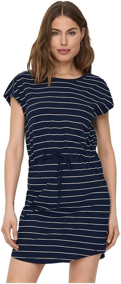 image:imageONLY ONLMAY SS Noos Robe Femme Robe miLongue MarineBleu Night Sky