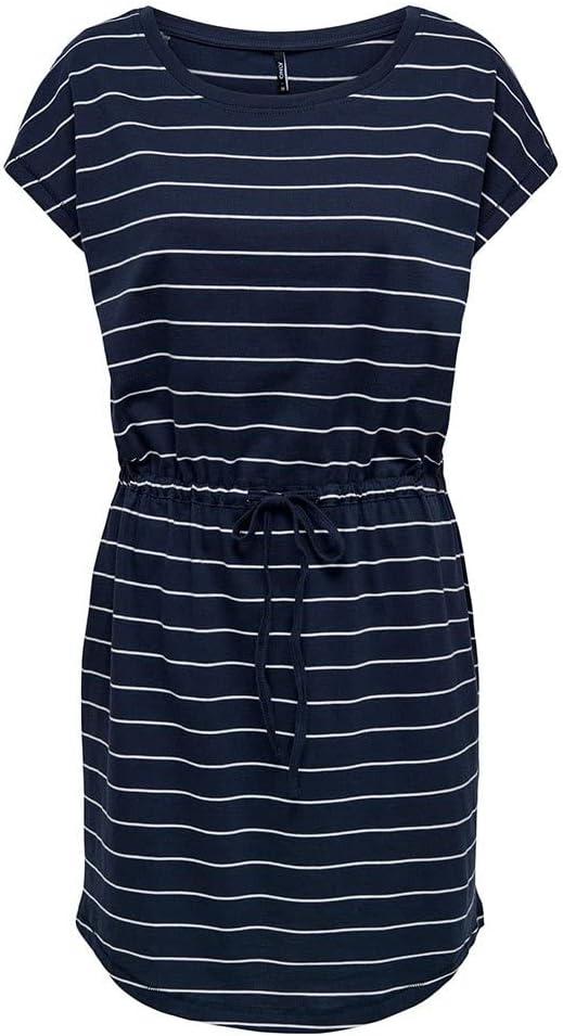 image:imageONLY ONLMAY SS Noos Robe Femme Robe miLongue MarineBleu Night Sky