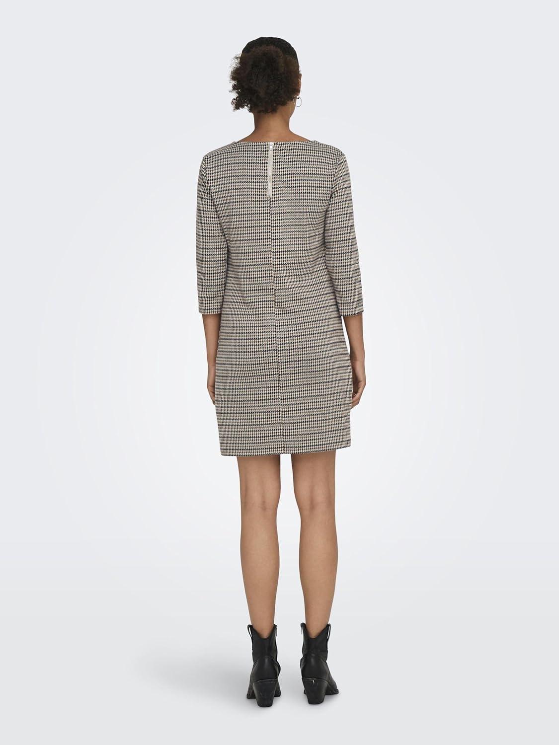 image:imageOnly Robe Courte ONLBRILLIANT pour FemmeCloud DancerChecks Raya Check