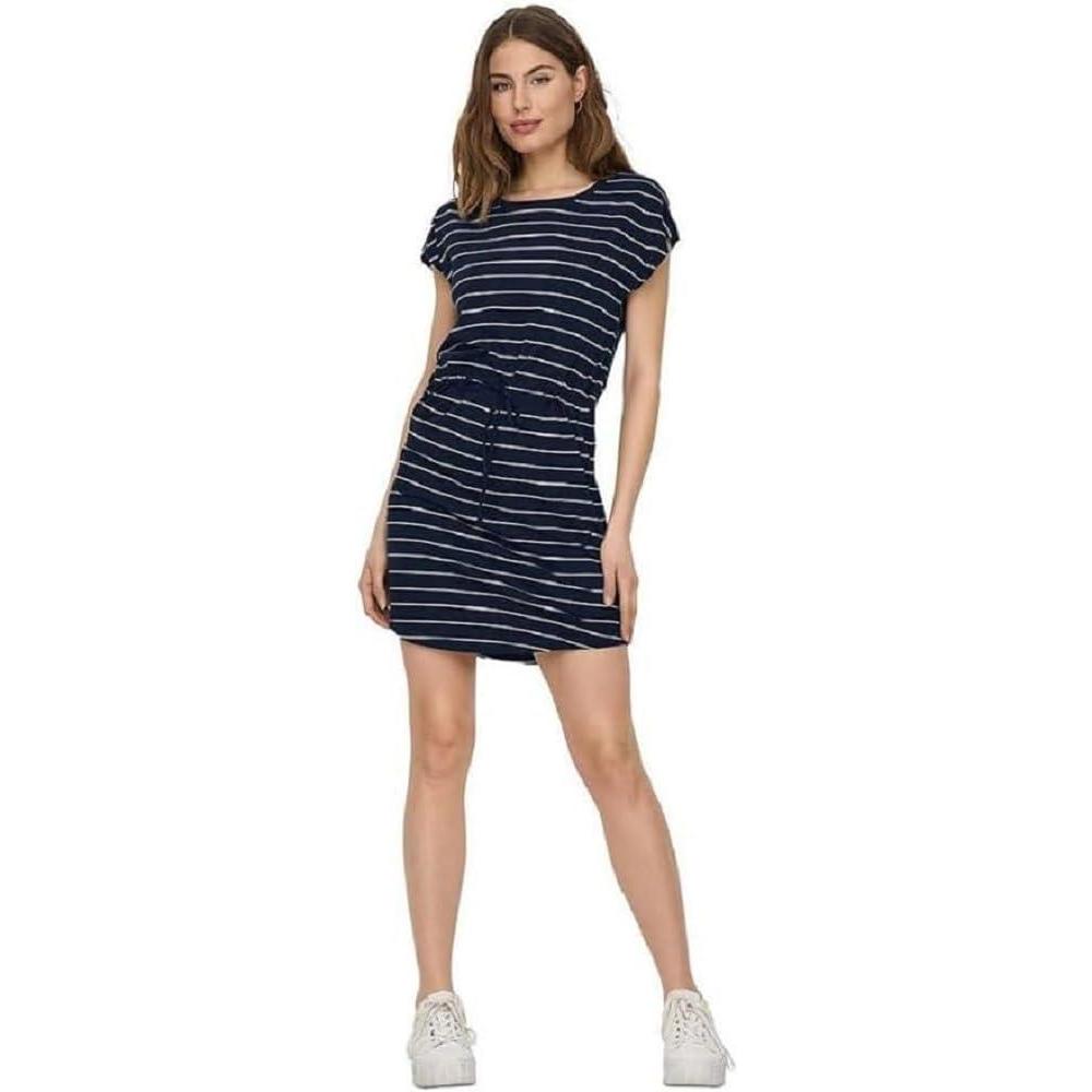 image:imageONLY ONLMAY SS Noos Robe Femme Robe miLongue MarineBleu Night Sky