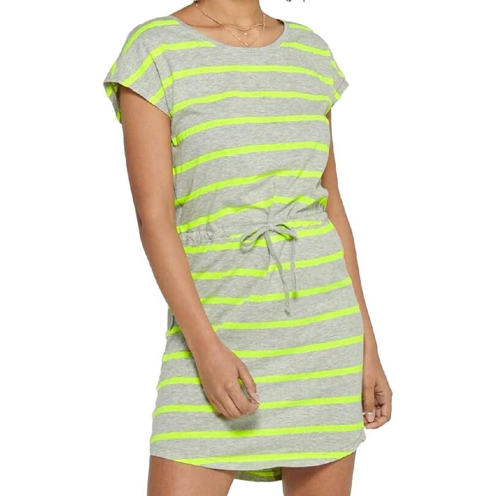 image:imageONLY ONLMAY SS Noos Robe Femme Robe miLongue MarineLight Grey Melange