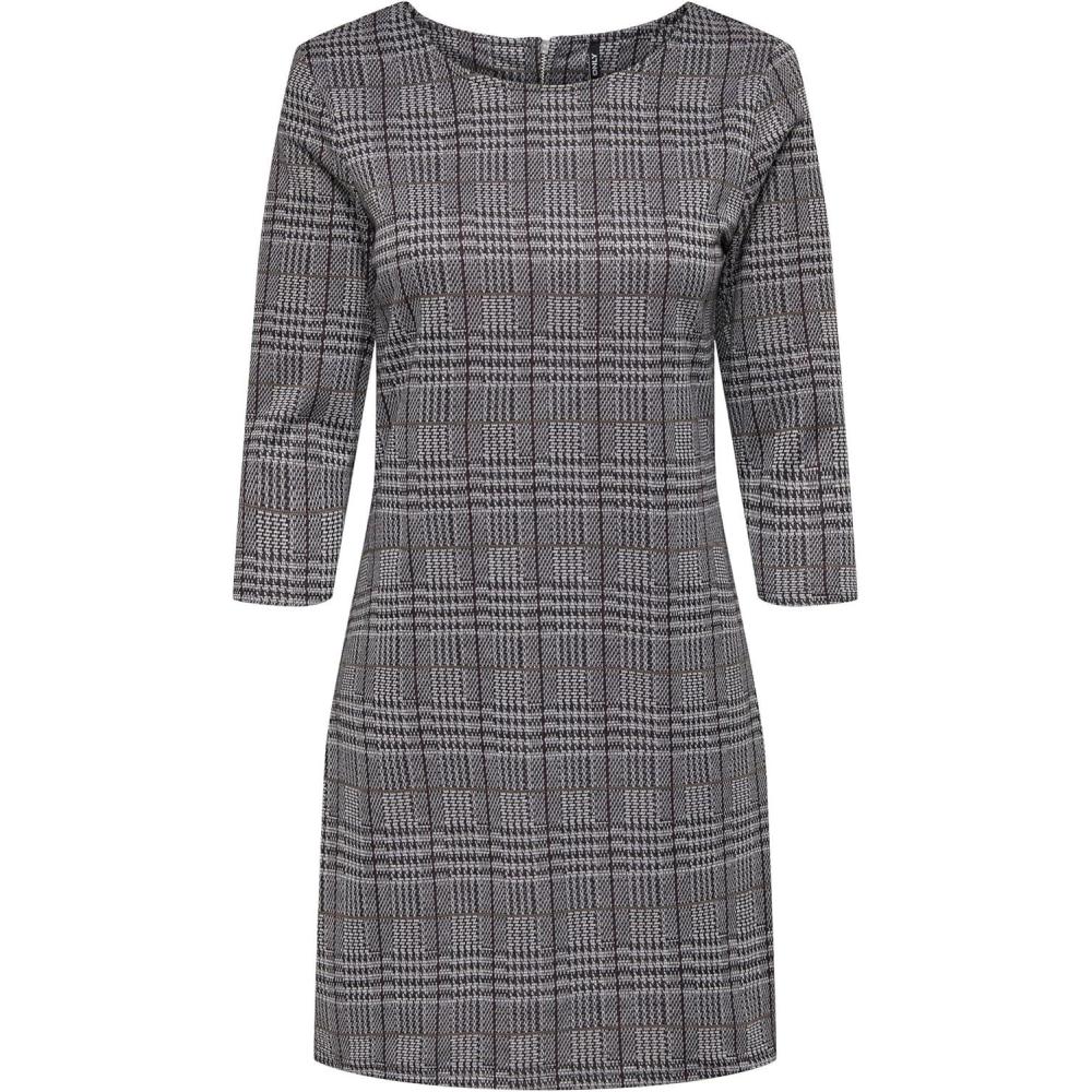 image:imageOnly Robe Courte ONLBRILLIANT pour FemmeNoirCarreaux Bennie Check