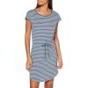 Stripes:thin Stripe Cloud Dancer Blue Mirage