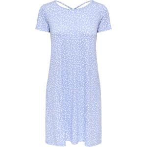 Only Onlbera Back Lace Up Robe S/S JRS Noos Robe Femme (Lot de 1)(Grapemist)