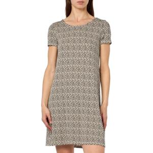 Only Onlbera Back Lace Up Robe S/S JRS Noos Robe Femme (Lot de 1)(Gris)